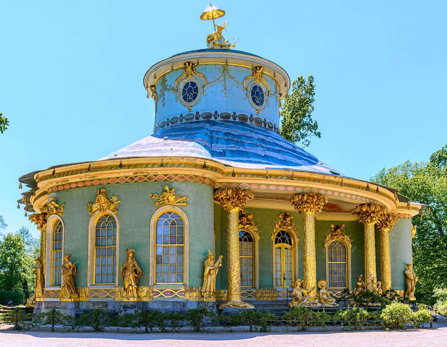 Casa de chá no Parque Sanssouci, Potsdam quebra-cabeças online