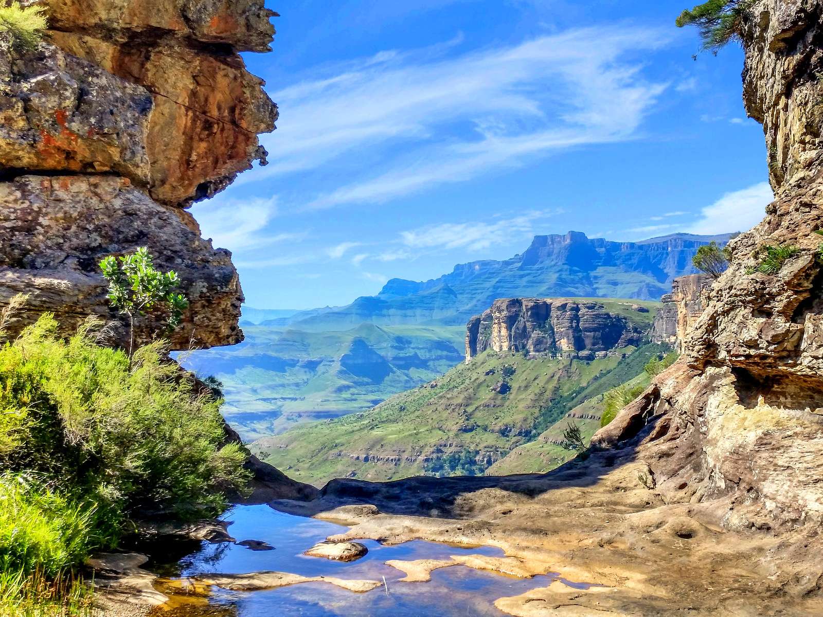 Drakensberge (Afrika) Puzzlespiel online