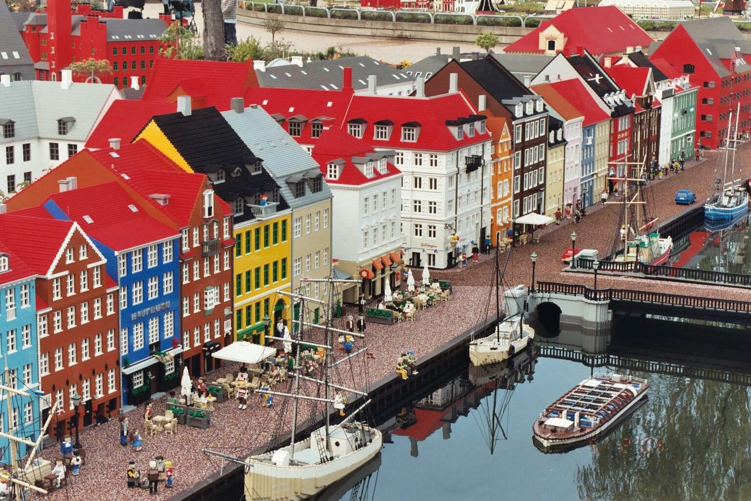 Legoland Nyhavn - Billund online puzzel