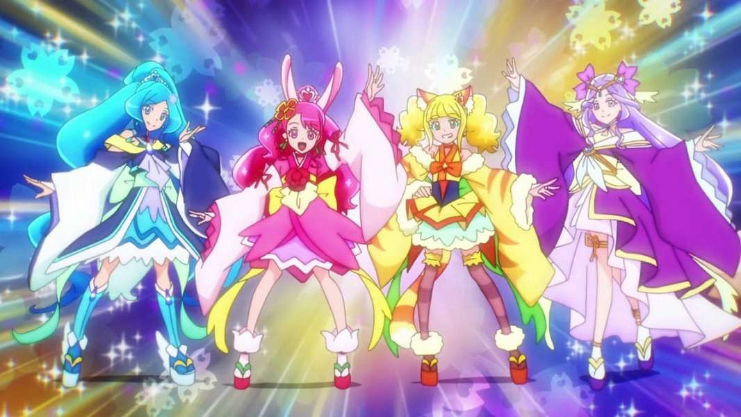 Healin'Good♥¡Pretty Cure! Formulario de socio rompecabezas en línea