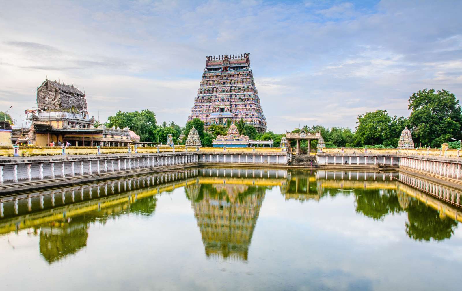 Chidambaram Thillai Nataraja-tempel, India online puzzel