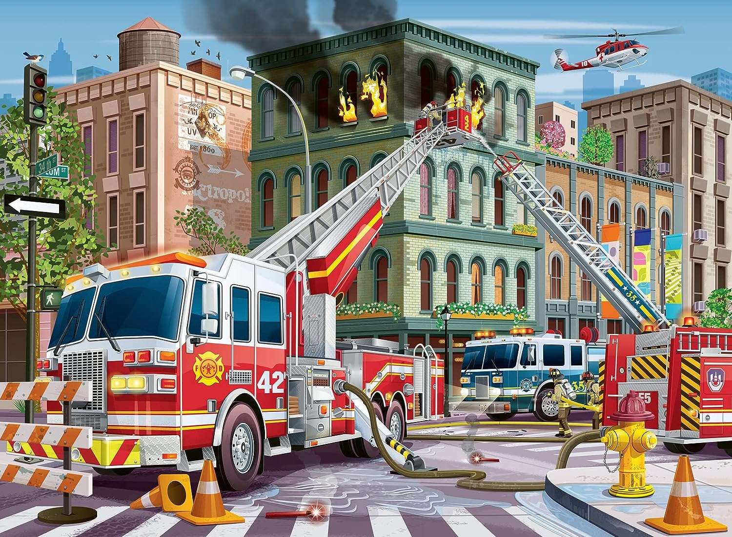 Demita os bombeiros! puzzle online