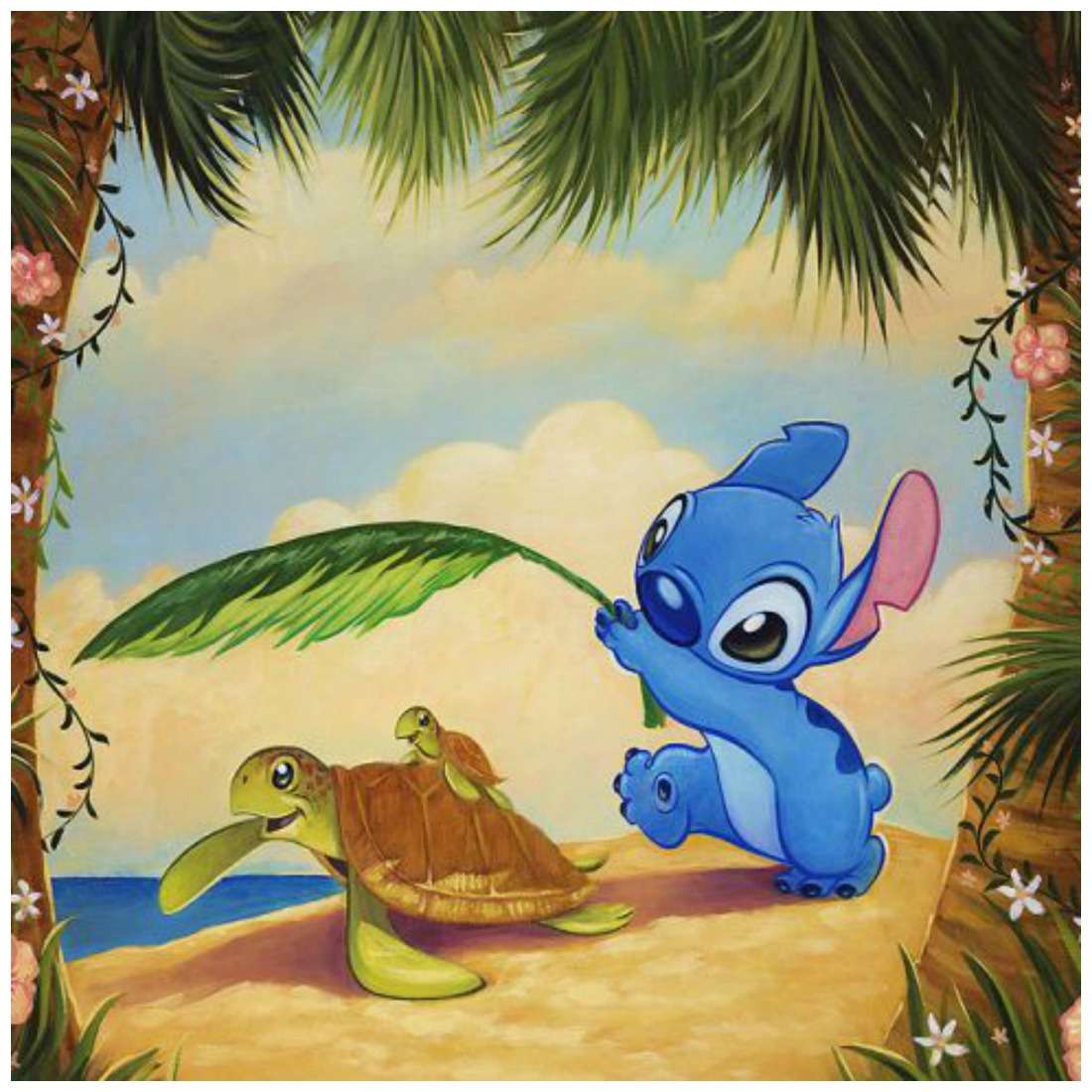 Mahalo Stitch pussel på nätet