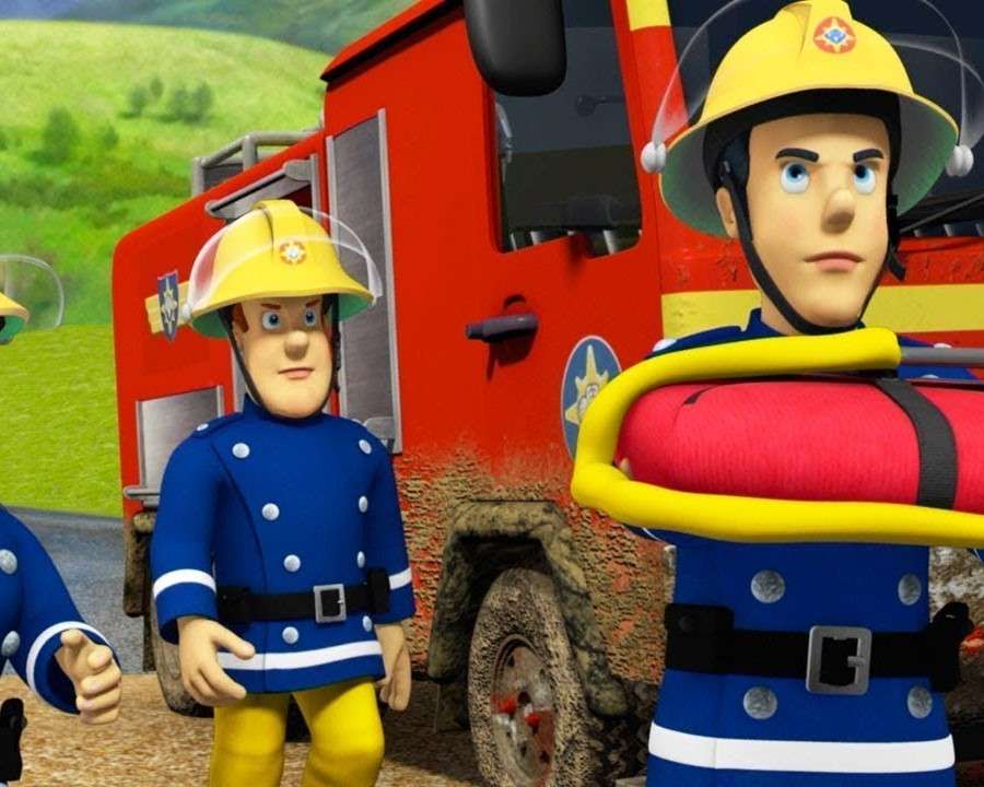 Feuerwehrmann Sam Online-Puzzle