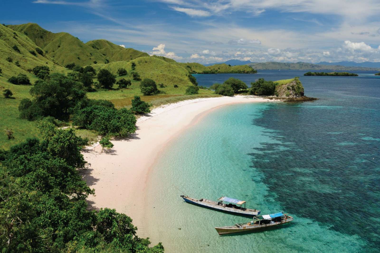 pláž v Indonésii online puzzle
