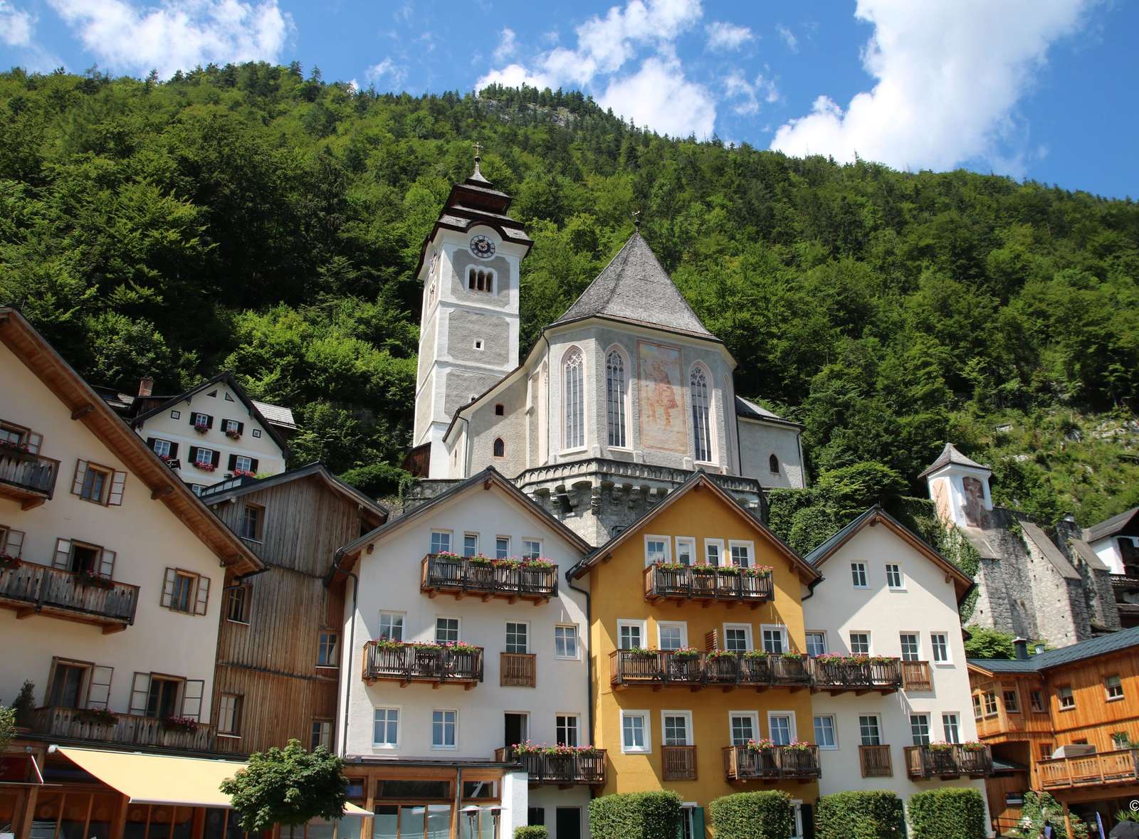 Hallstatt na Alta Áustria quebra-cabeças online