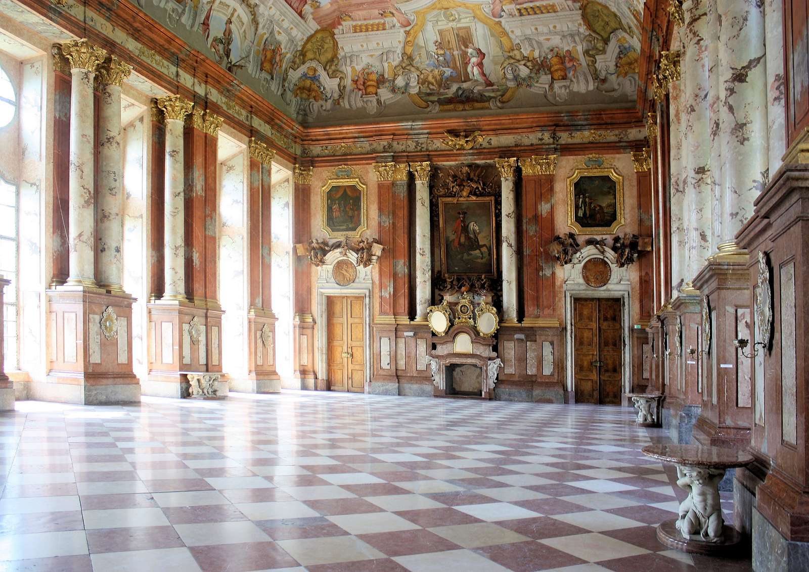 Abadia de São Floriano na Alta Áustria quebra-cabeças online