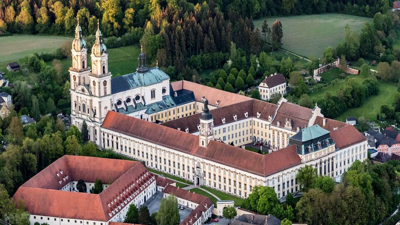 Szent Flórián apátság Felső-Ausztriában online puzzle