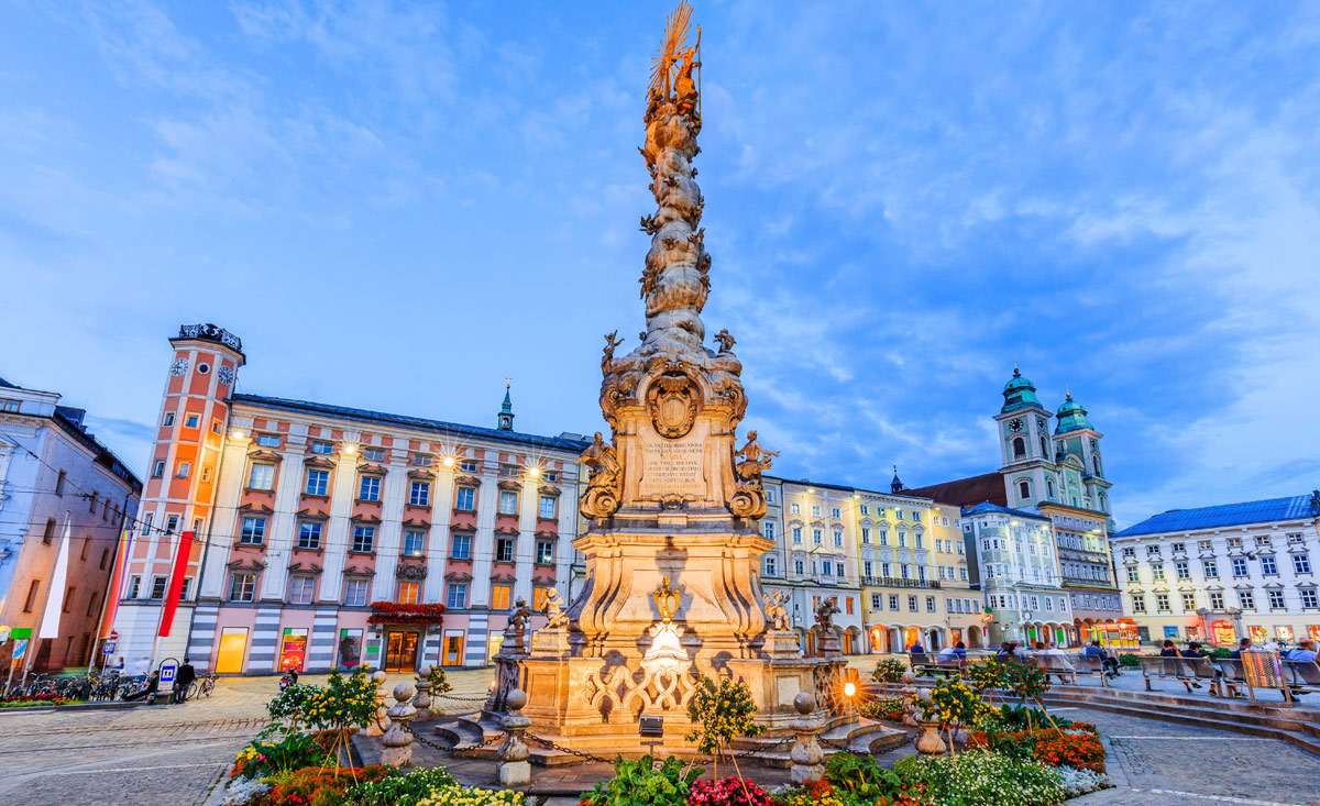 Linz en Haute-Autriche puzzle en ligne