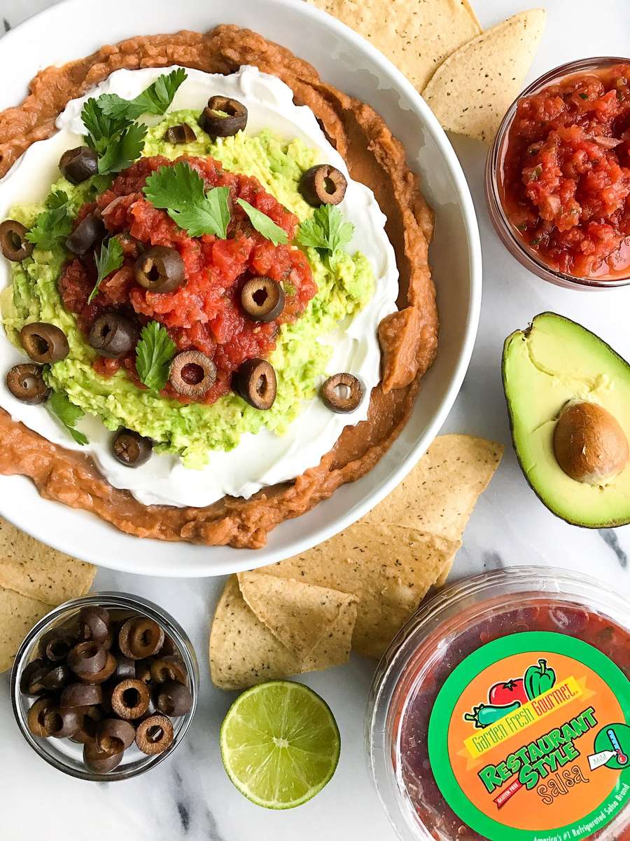 Mexican Layered Dip online puzzle