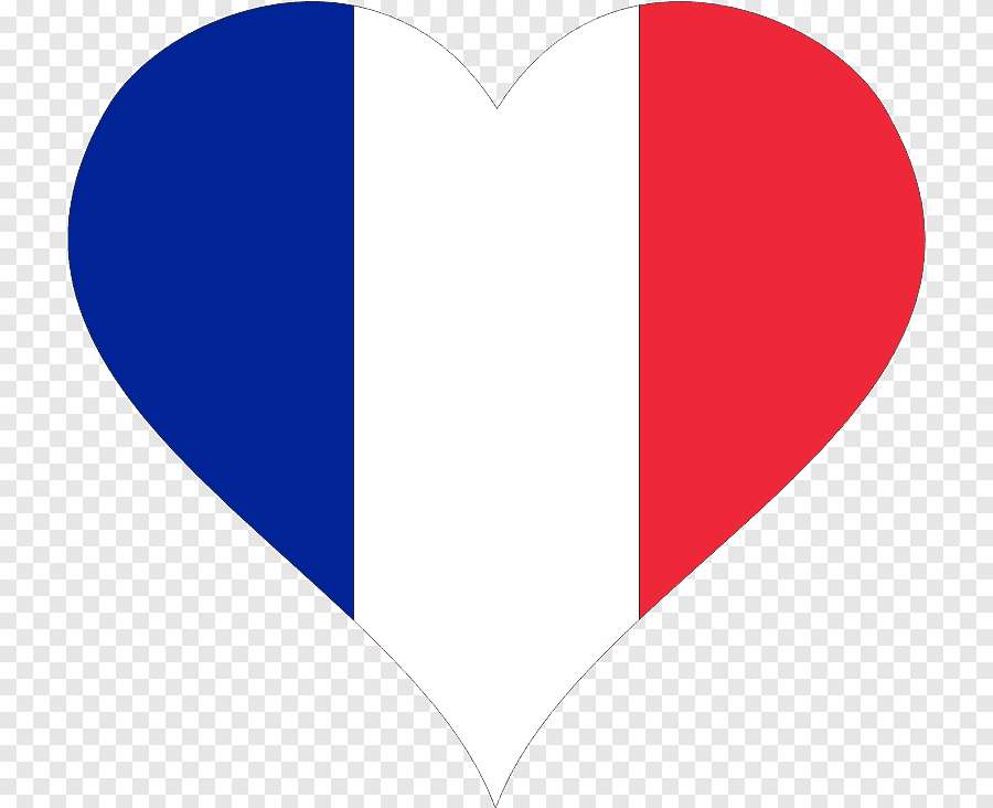 coração França puzzle online