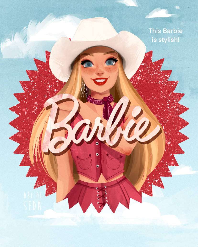 Zij is Barbie legpuzzel online