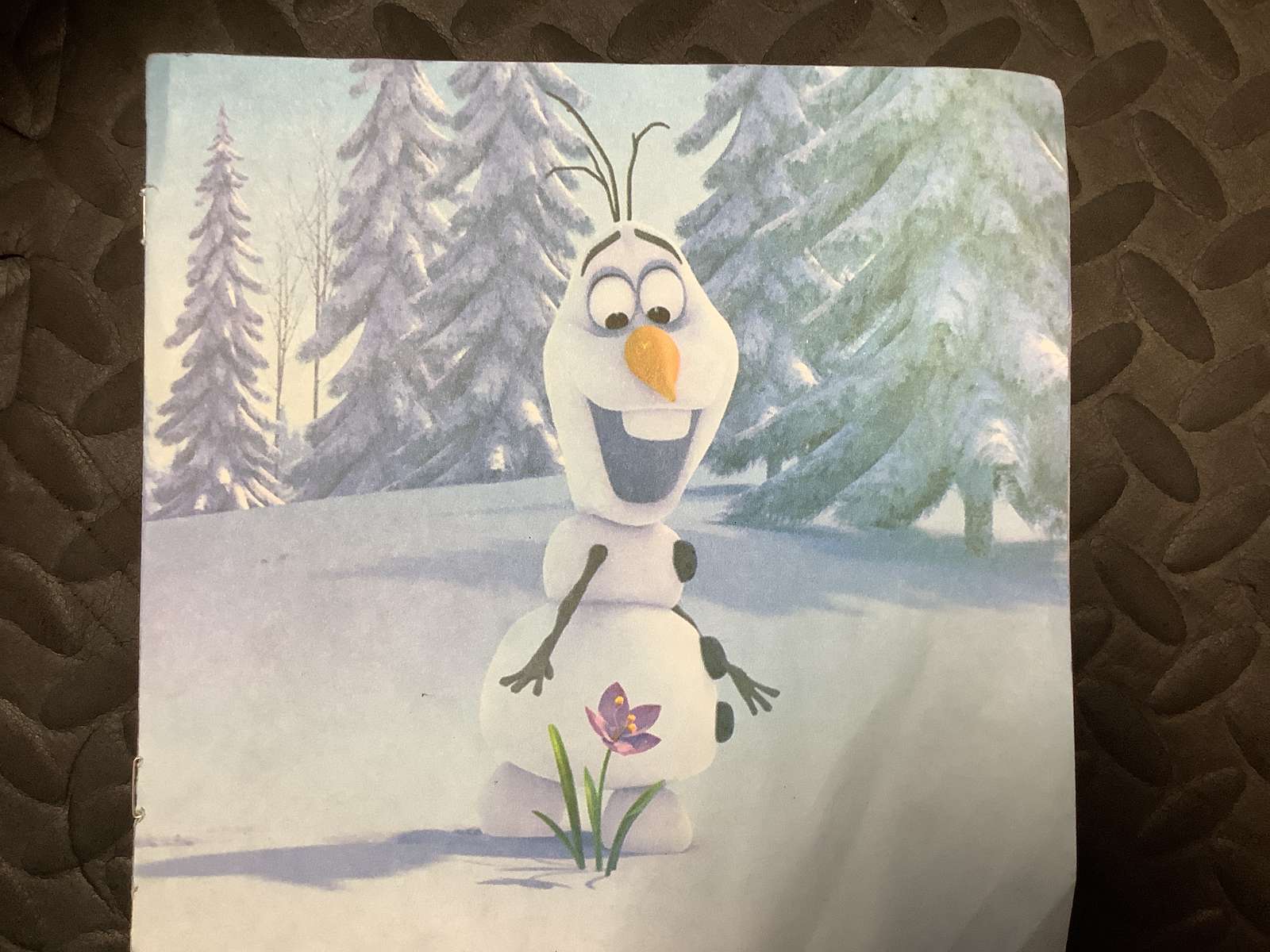 Olaf nella neve puzzle online