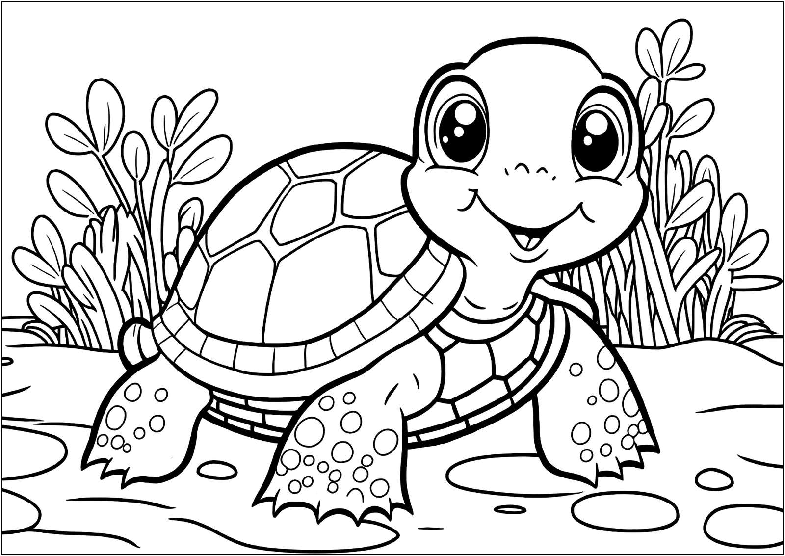 черепахи пазл онлайн