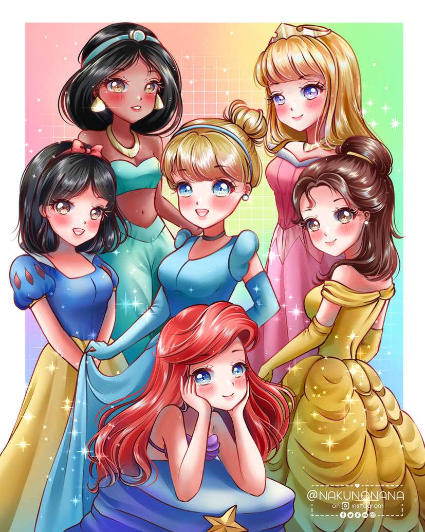 Princesas de disney - rompecabezas en línea