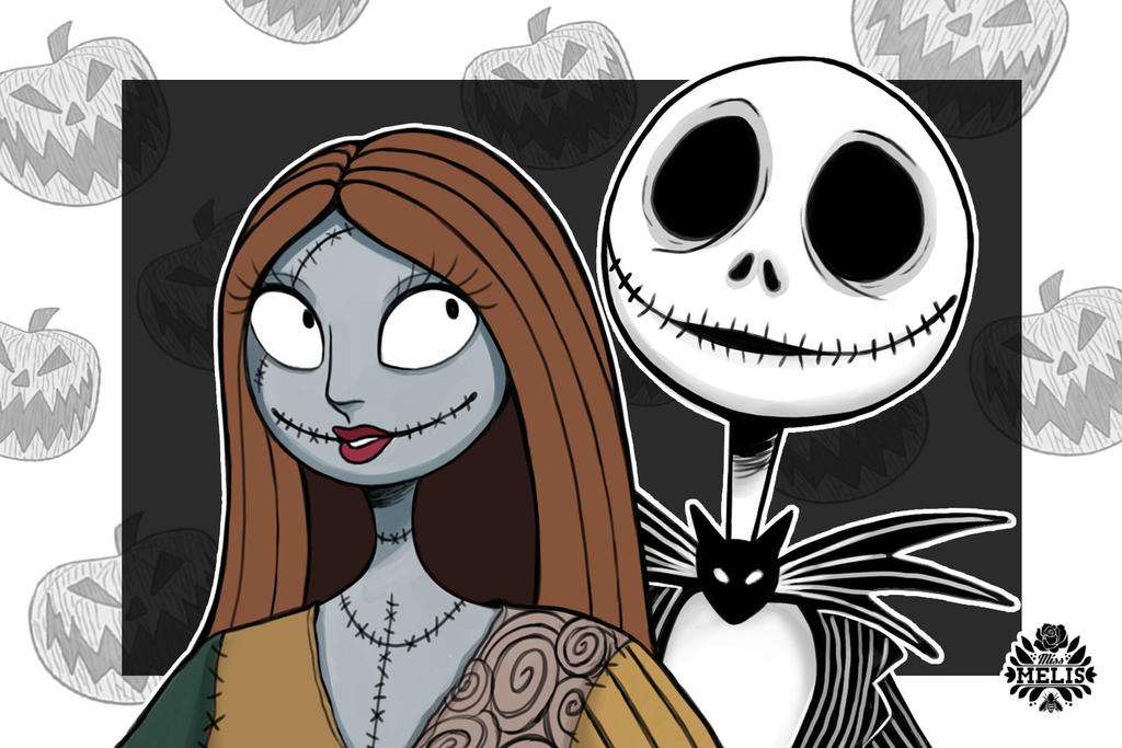 Jack och Sally pussel på nätet