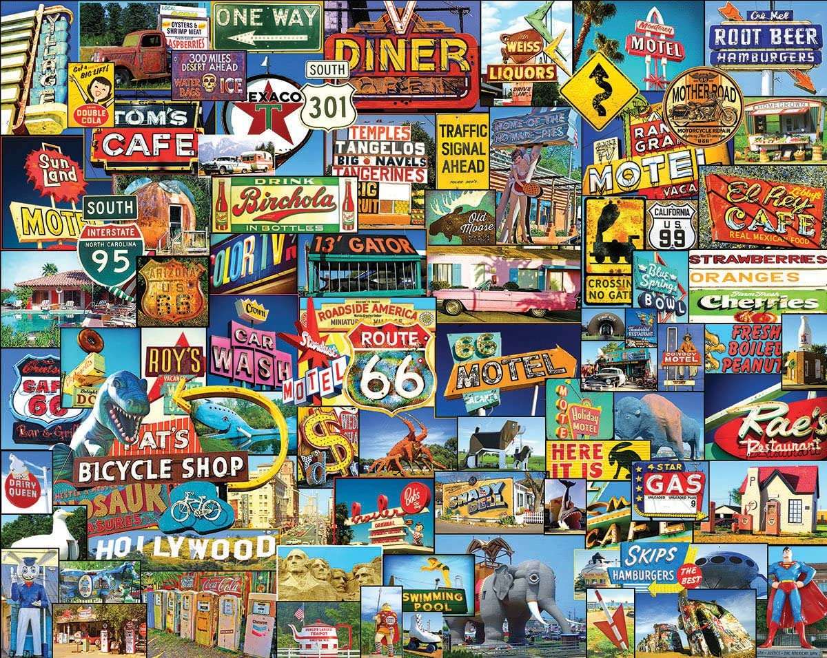 Route 66-motel online puzzel