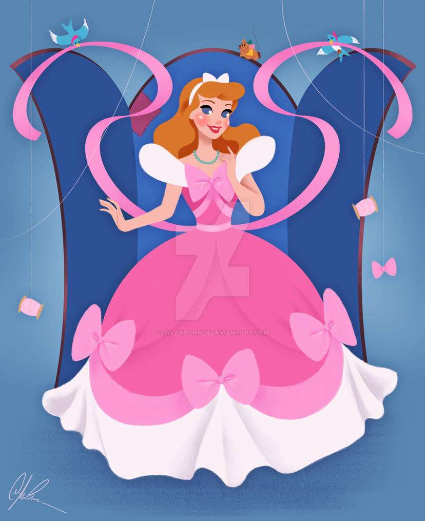 Ein wunderschönes Kleid für Cinderelly Online-Puzzle
