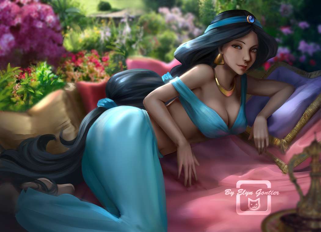 Prinzessin Jasmine Puzzlespiel online