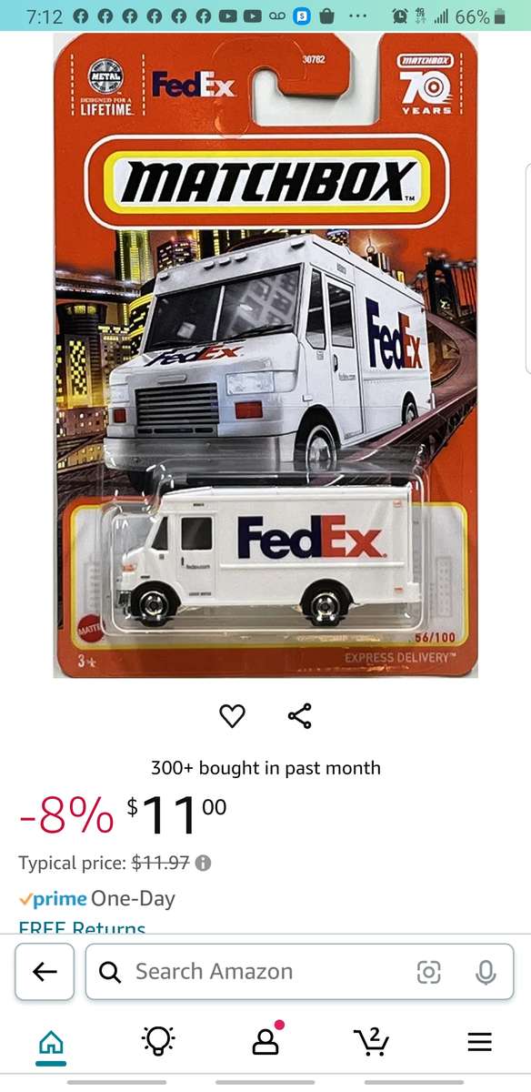 головоломка с грузовиком Fedex пазл онлайн