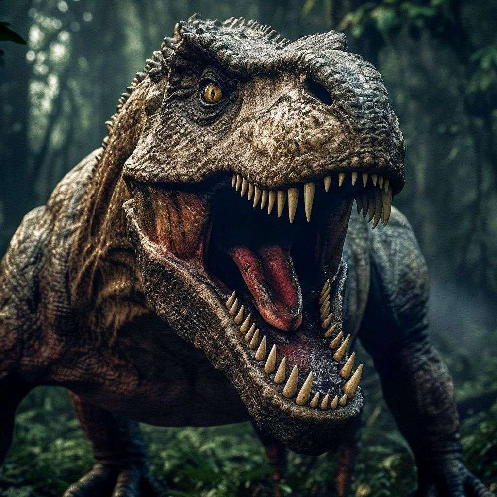 Tyrannosaurus Rex Online-Puzzle