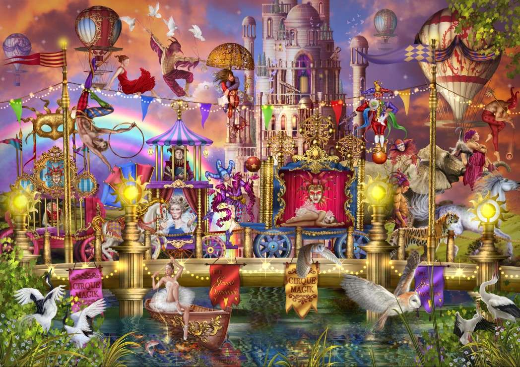 Magic circus parade puzzle en ligne