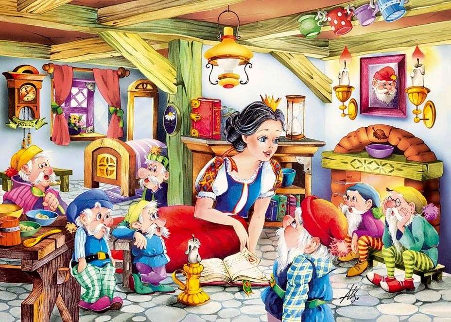 Despre pitici și orfana Marysia jigsaw puzzle online