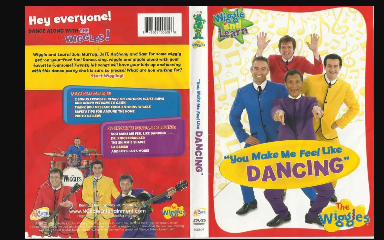 DVD Tu me donnes envie de danser puzzle en ligne