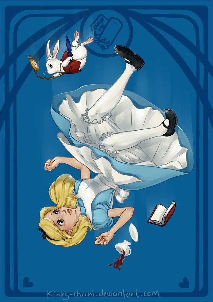 Alice im Wunderland Puzzlespiel online
