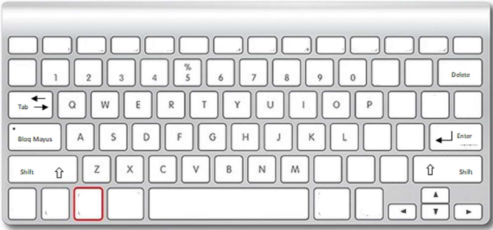 teclado de una computadora rompecabezas en línea