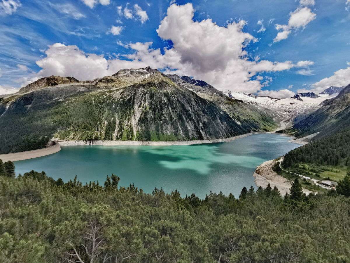 Lago Blanco Suiza rompecabezas en línea
