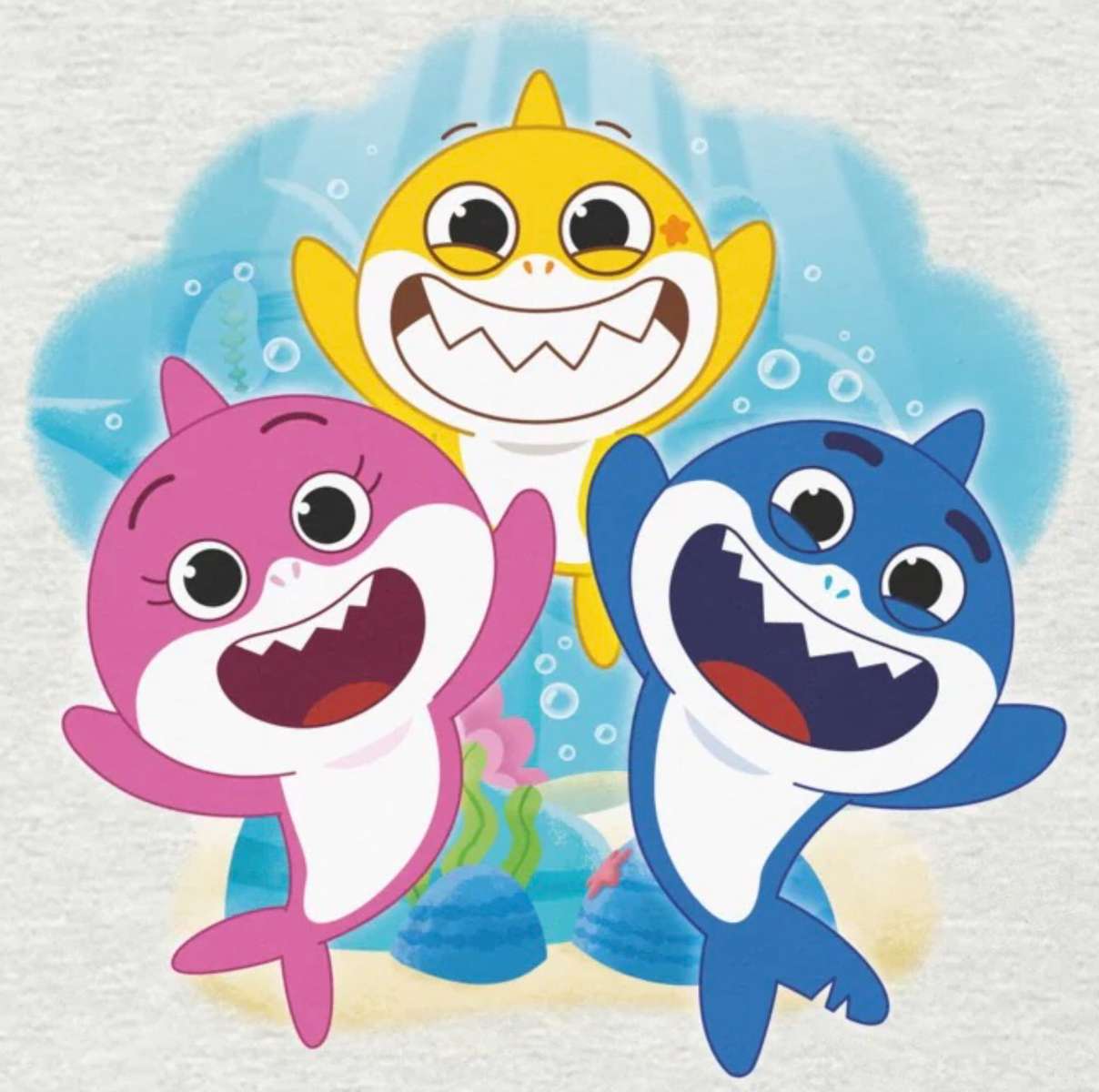Famiglia Baby Shark❤️❤️❤️❤️❤️ puzzle online