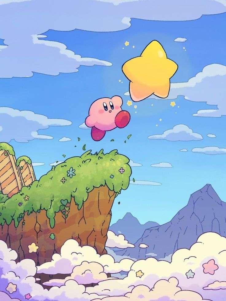 Kirby superster online puzzel