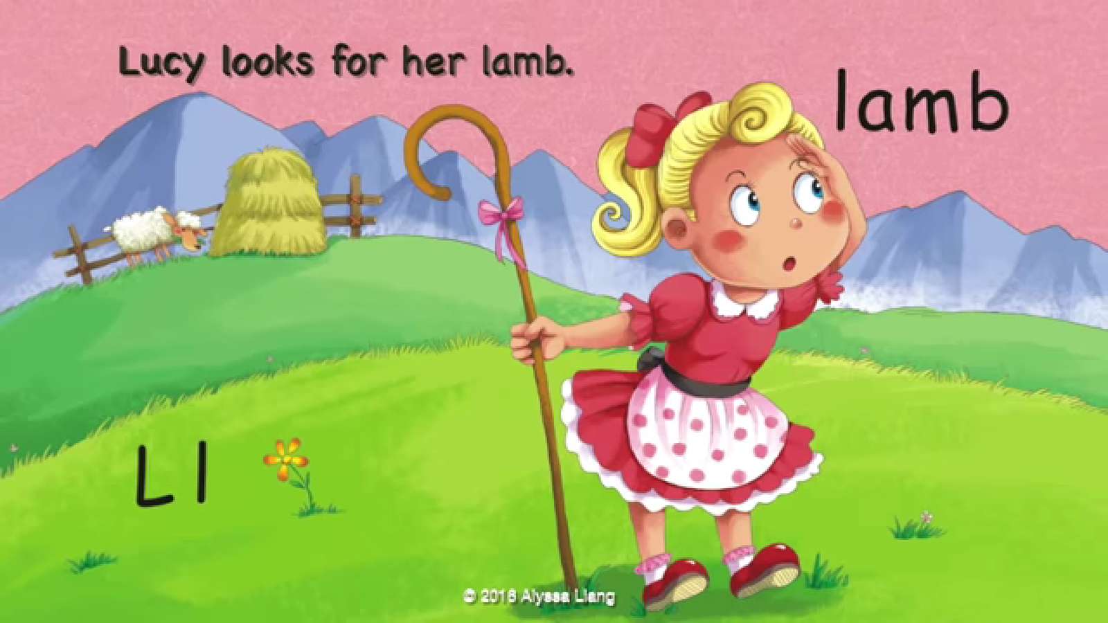 Lucy és Lamb kirakós online