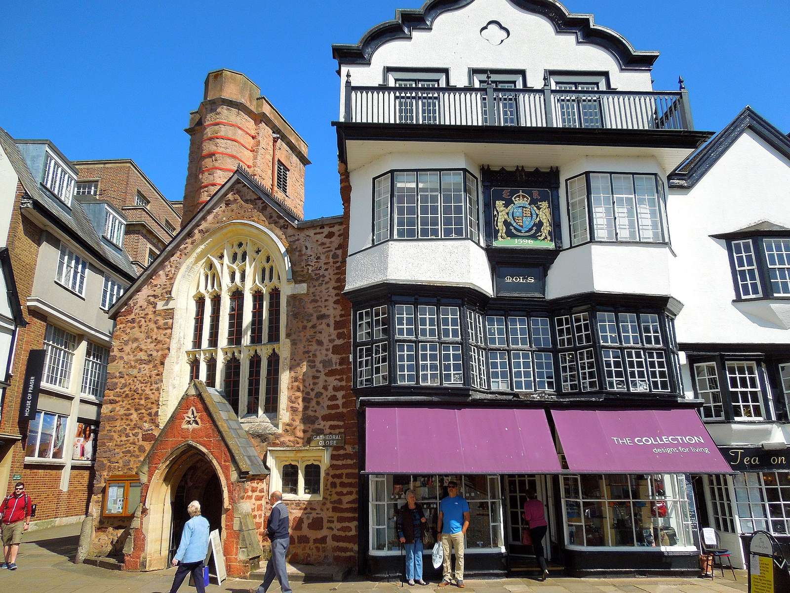 Exeter - una città storica in Inghilterra puzzle online