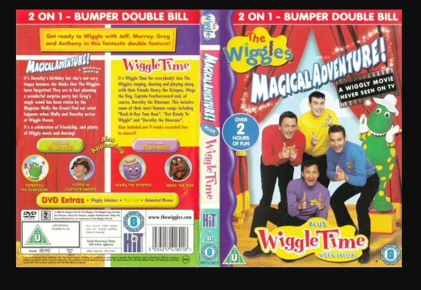 Wiggle Time och magiska äventyr Wiggly Movie Pussel online