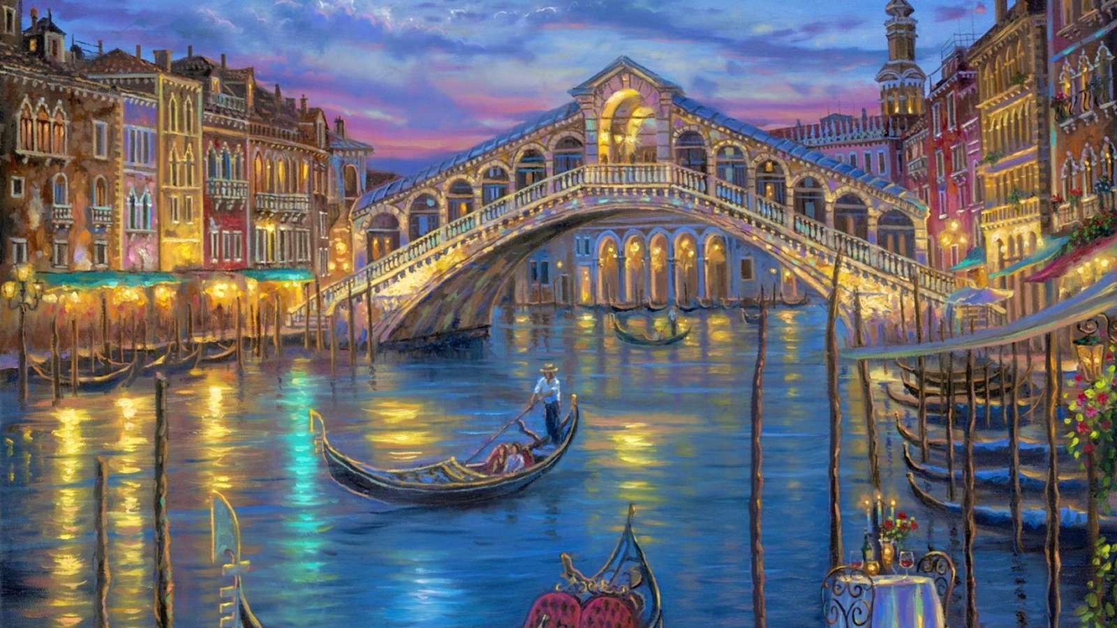 Γέφυρα της Βενετίας online παζλ
