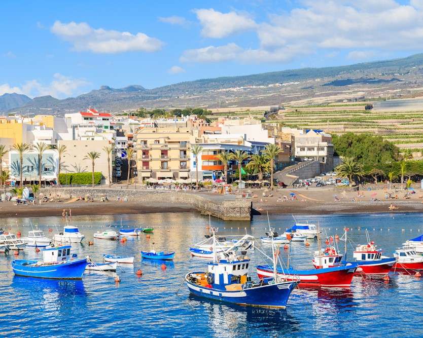 Het strand van San Juan in de archipel van de Canarische Eilanden online puzzel