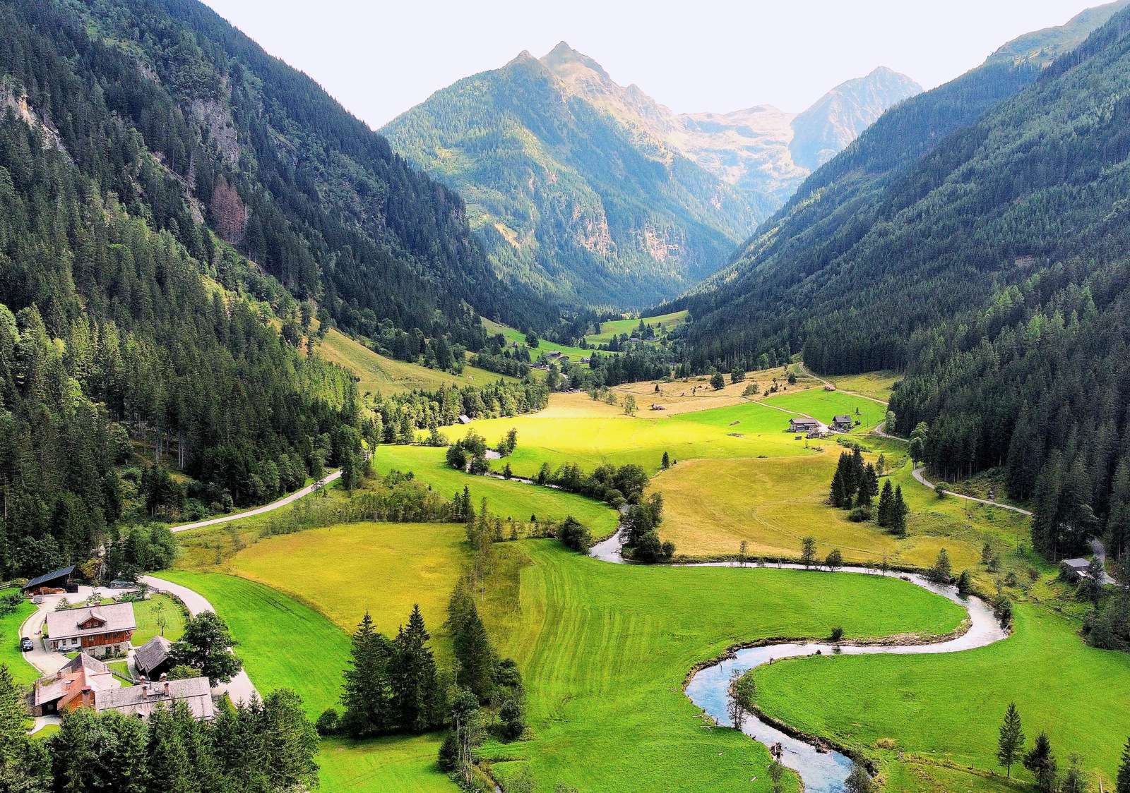 Alpenlandschap (Oostenrijk) legpuzzel online