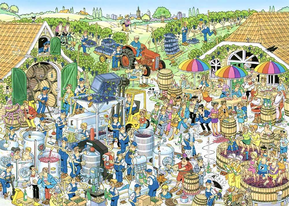 Wine festival jigsaw puzzle online