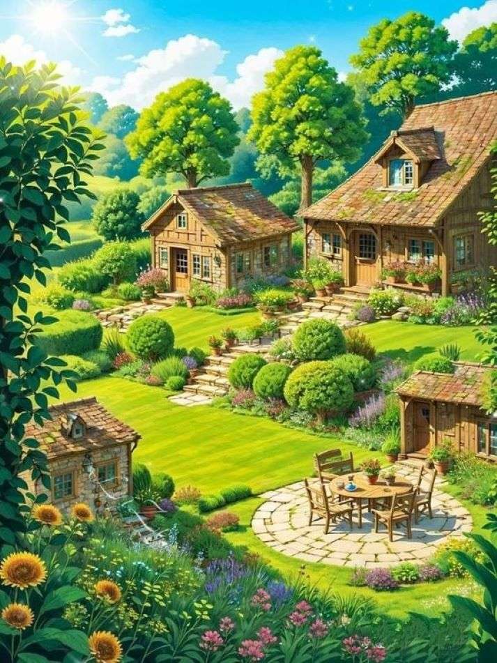 residenza rurale puzzle online