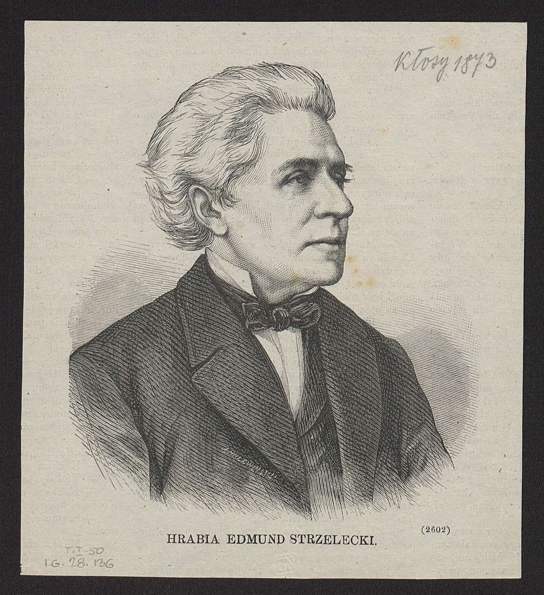 el conde Edmundo Strzelecki; auto Józef Holewiński rompecabezas en línea