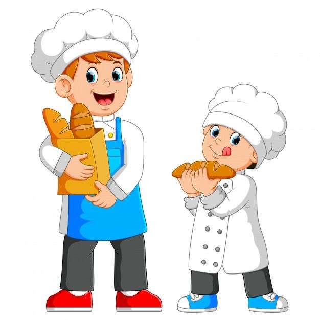 Petits boulangers puzzle en ligne