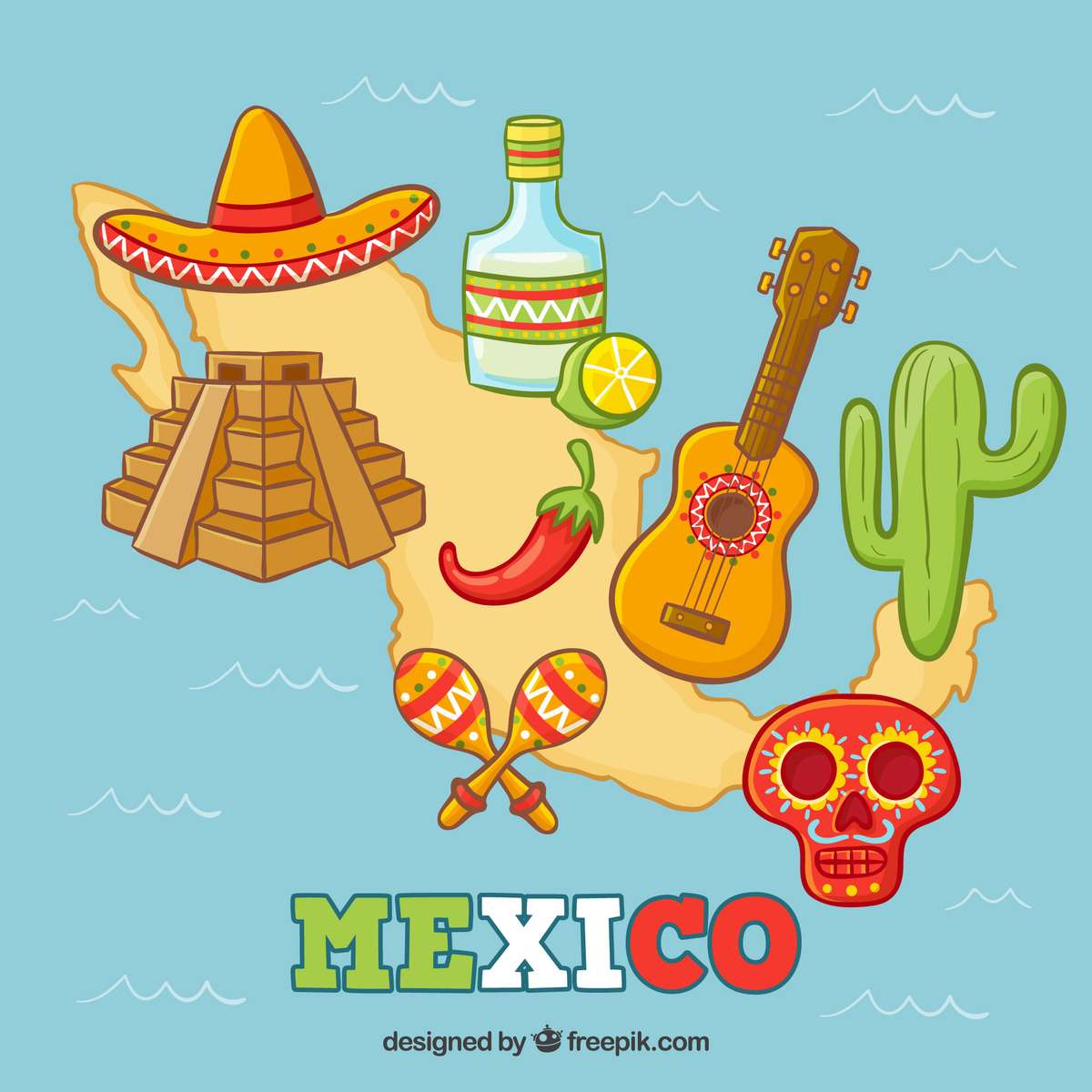mon Mexique puzzle en ligne