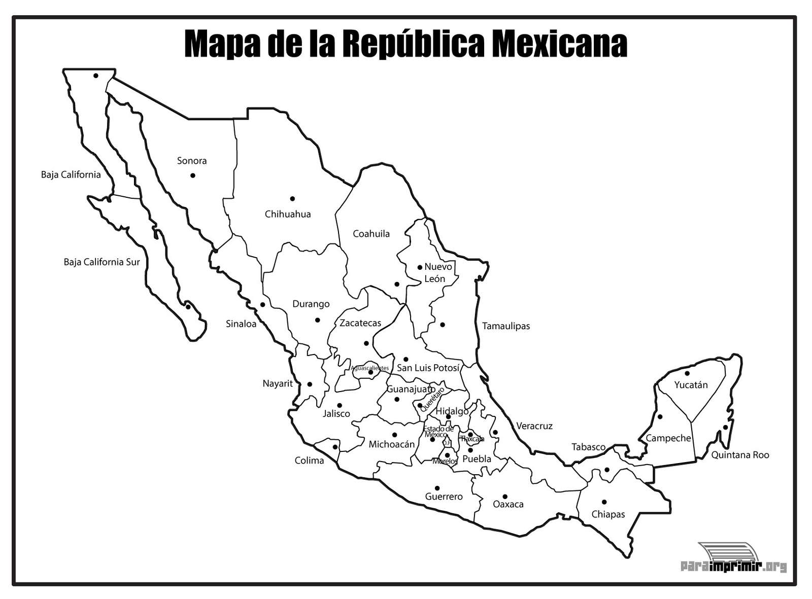 REPUBLICA MEXICANĂ jigsaw puzzle online