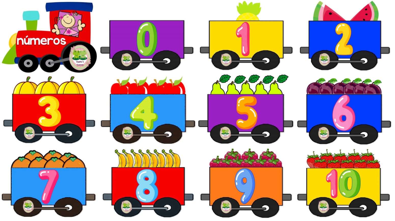 train de numéros puzzle en ligne