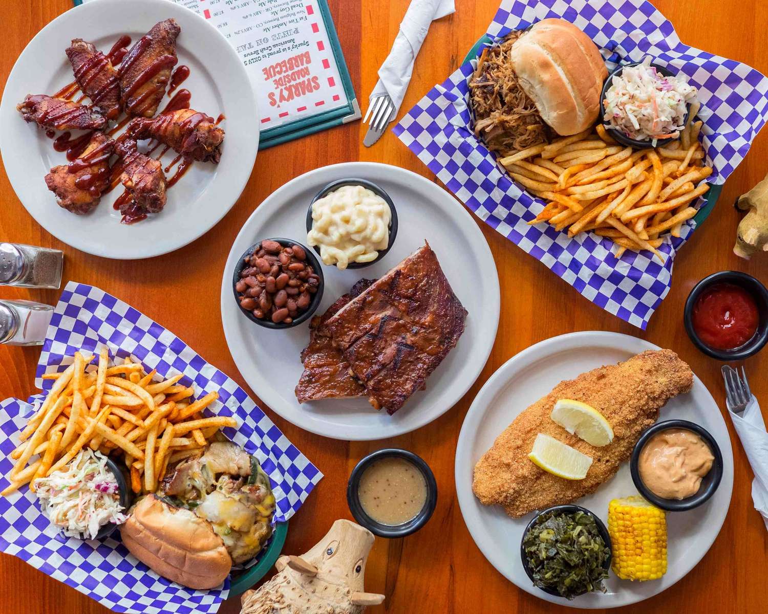 Sparky's BBQ - online puzzle