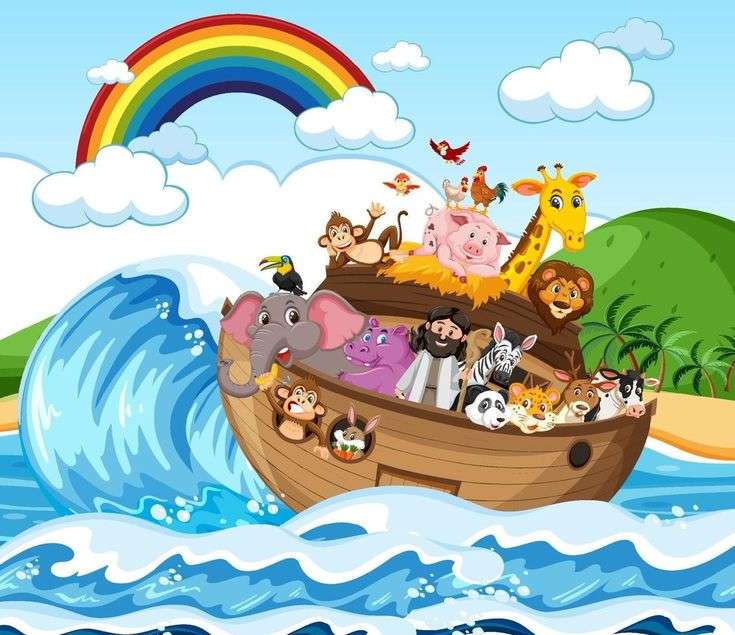 L'arca de Noé puzzle en ligne