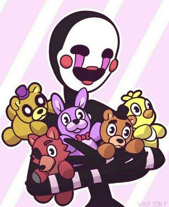 Păpușă Fnaf puzzle online