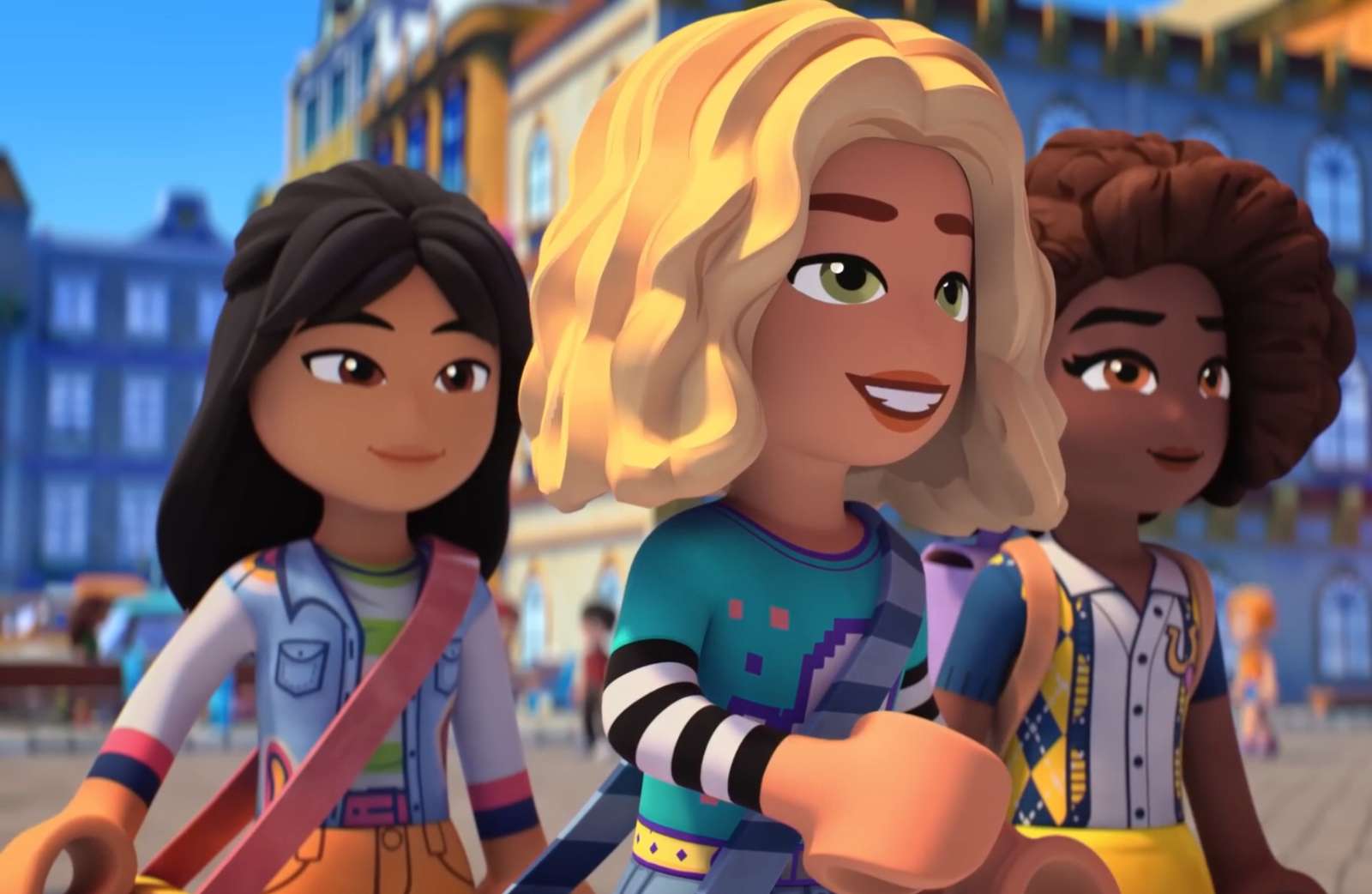 LEGO Friends: Tres niñas rompecabezas en línea